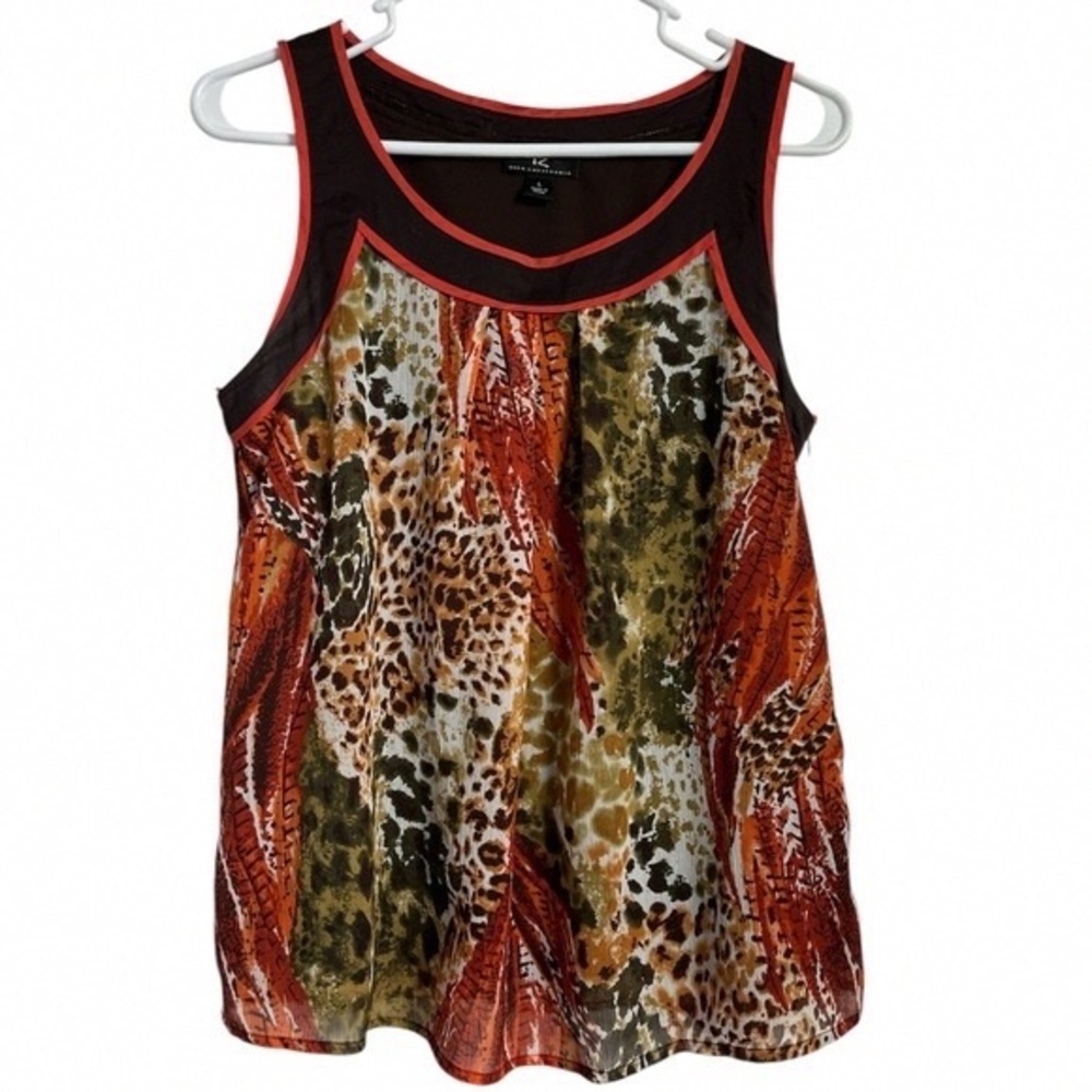 Byer California Multicolor Animal Print Tank Top